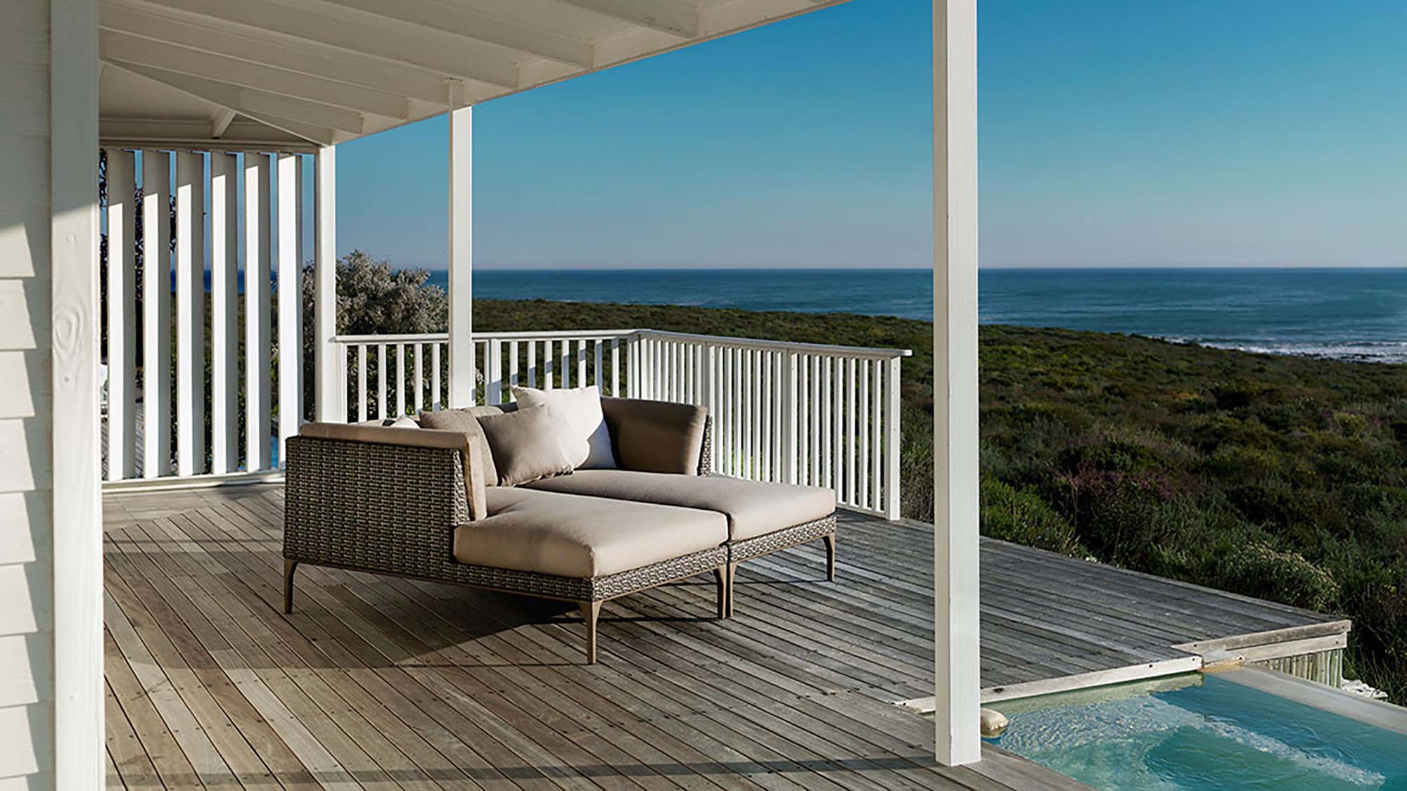 outdoor dedon MU DAYBED